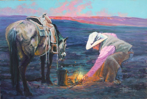 richard horrocks oil painting